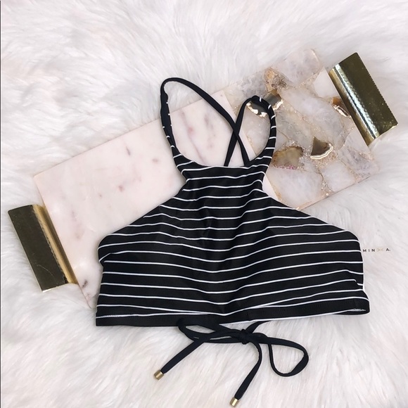 Vitamin A Other - VITAMIN A HIGH NECK SWIM TOP M